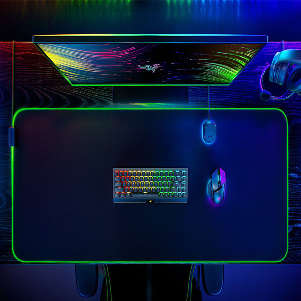 Razer Goliathus Chroma 3XL Black Soft RGB Gaming Mouse Pad (Extended Large)